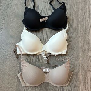 3 pack wonderbra tshirt bras